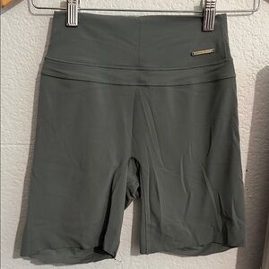 Gymshark Women's Dark Gray Bike Shorts